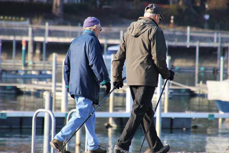 Senioren walken